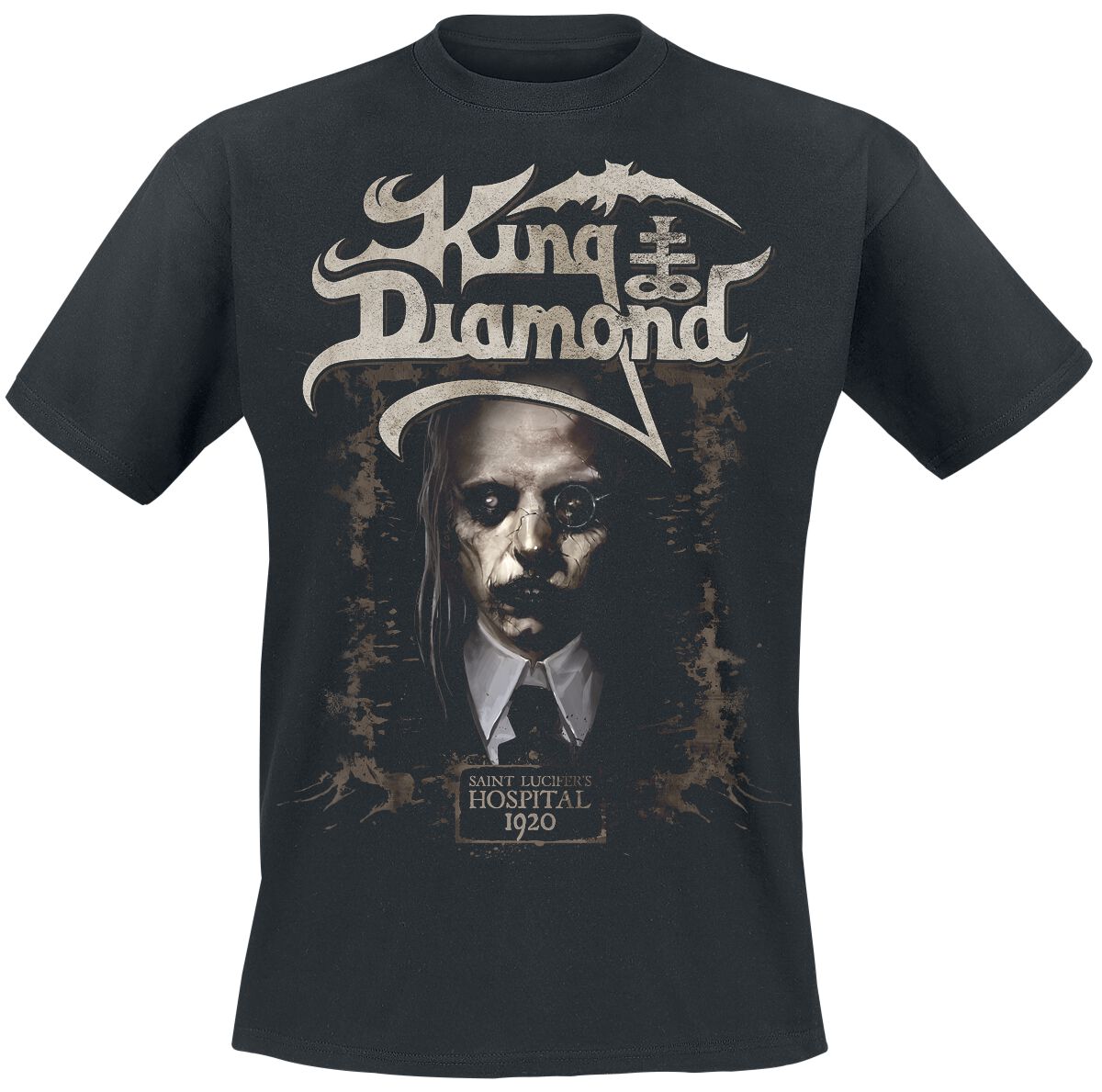 King Diamond T-Shirt The Doctor S to 3XL for Men black