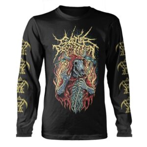 Cattle Decapitation Long-sleeve Shirt Reaper Ramirez S to XXL for Men black