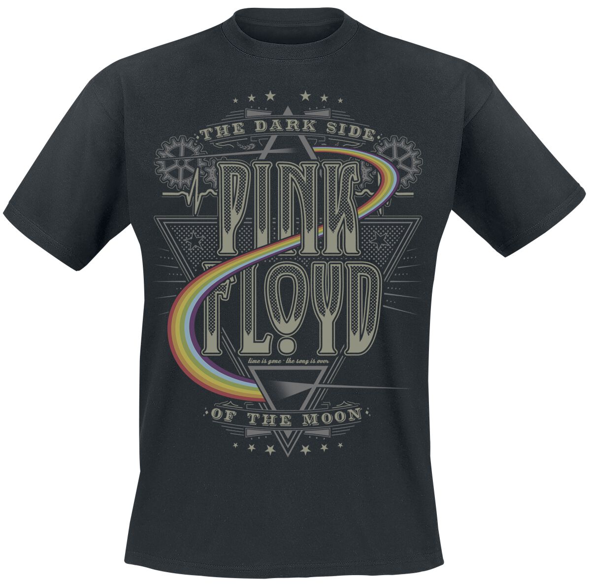 Pink Floyd T-Shirt DSOTM Wheels Of Time S to 3XL for Men black