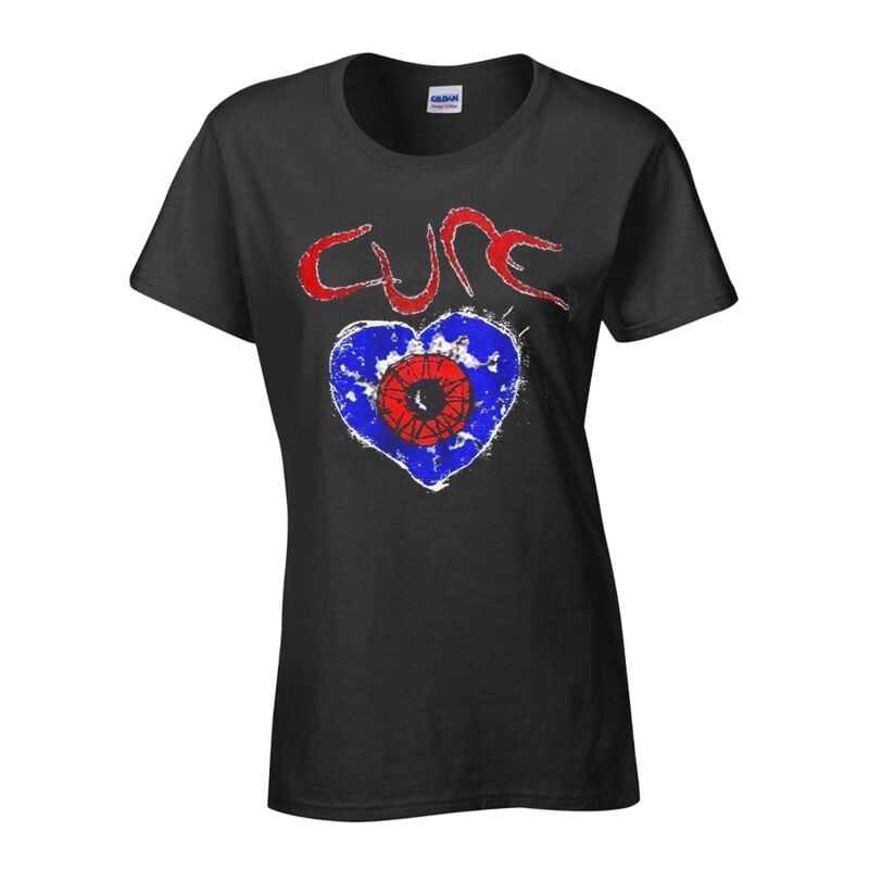 The Cure T-Shirt Wish Tour 92 S to XXL for Women black