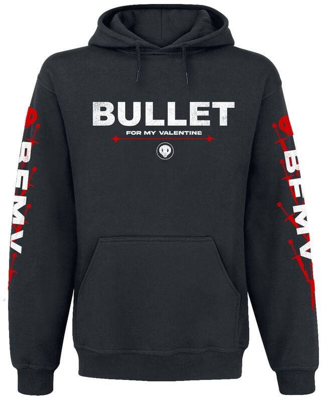 Bullet For My Valentine Hoodie Death By A Thousand Cuts S to XXL for Men black