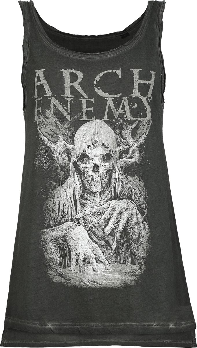 Arch Enemy Top MMXX S to XXL for Women anthracite