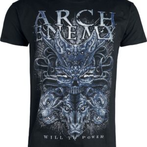 Arch Enemy T-Shirt Will To Power S to XXL for Men black