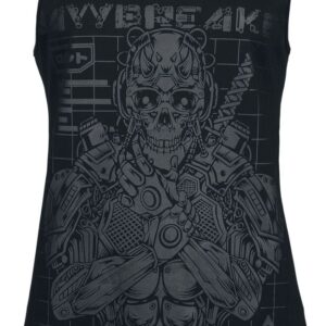 Jawbreaker Gothic Tanktop Game is on Printed Vest S to XXL for Women black