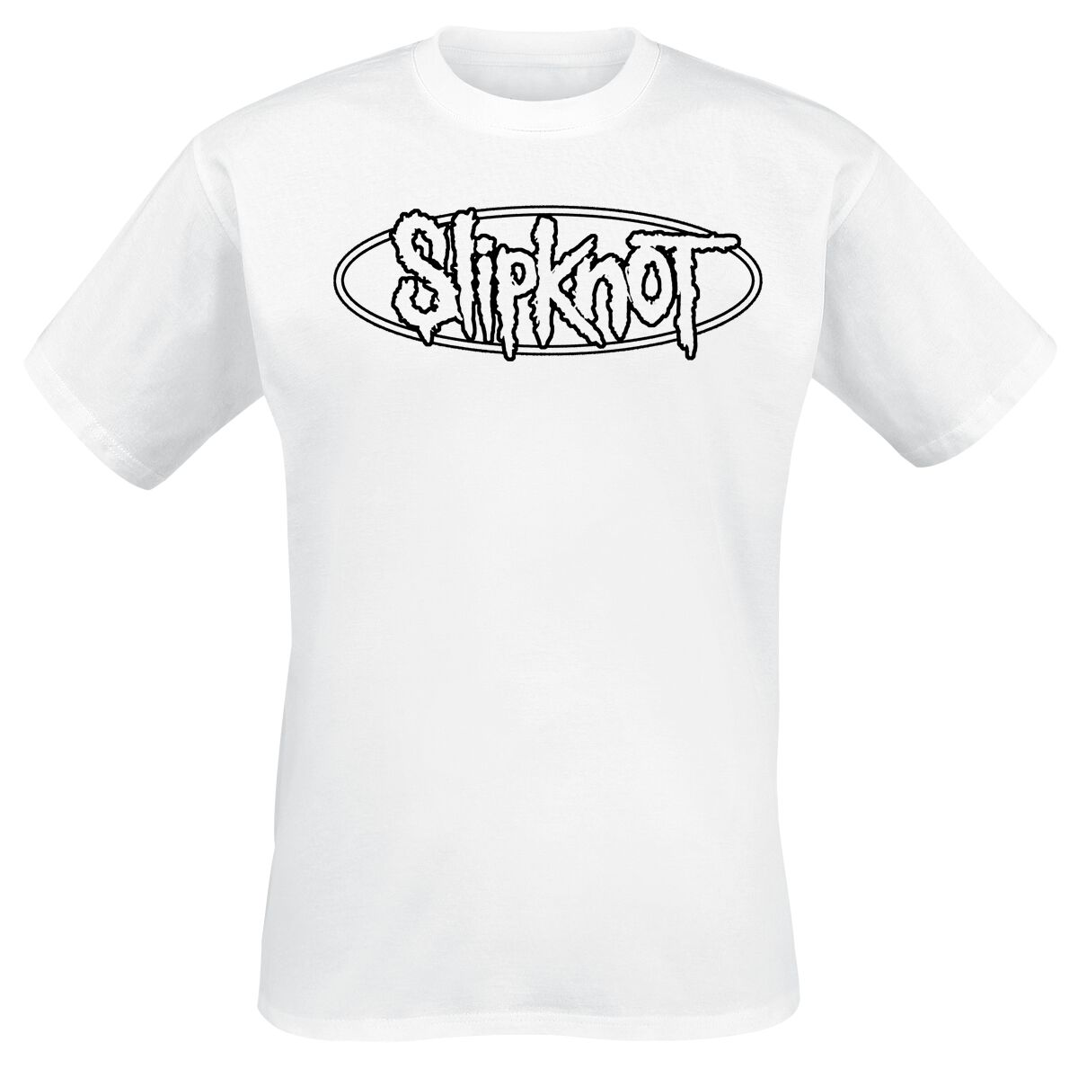 Slipknot T-Shirt Numbers S to 3XL for Men white