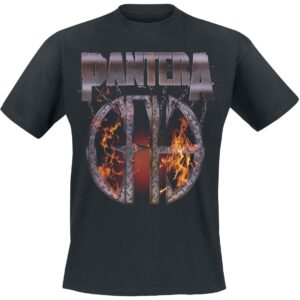 Pantera T-Shirt CFH Flames S to 3XL for Men black