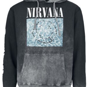 Nirvana Hoodie Nevermind Stone S to XXL for Men charcoal