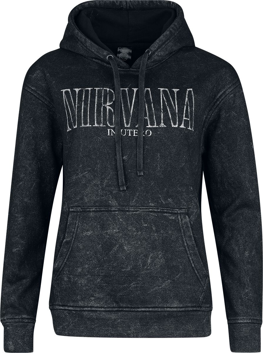 Nirvana Hoodie In Utero S to XXL for Women black