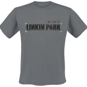 Linkin Park T-Shirt Hybrid Theory S to XXL for Men charcoal