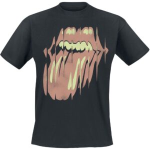 The Rolling Stones T-Shirt Frequency Waves S to XL for Men black