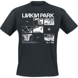 Linkin Park T-Shirt From Zero Block S to 5XL for Men black