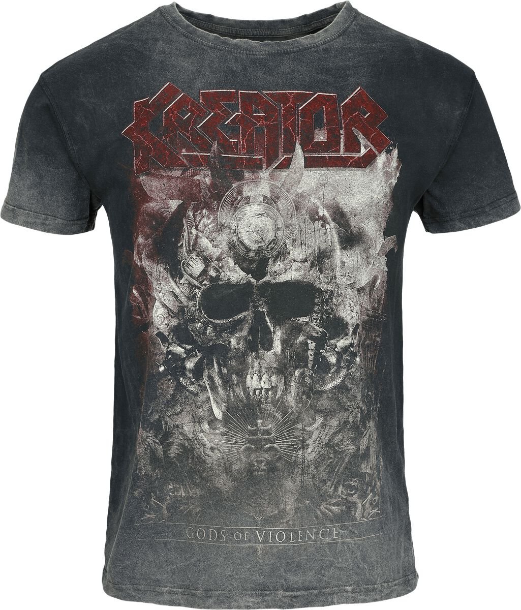 Kreator T-Shirt Gods Of Violence S to 4XL for Men anthracite