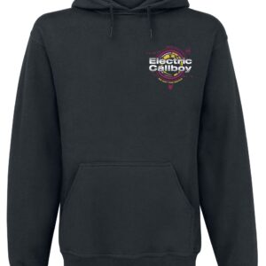 Electric Callboy Hoodie Moves Tech Smile S to XXL for Men black