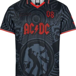 AC/DC Jersey Amplified Collection Black Ice Rock FC S to 5XL for Men multicolour
