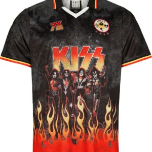 Kiss Jersey Amplified Collection Destroyer Rock FC S to 4XL for Men multicolour