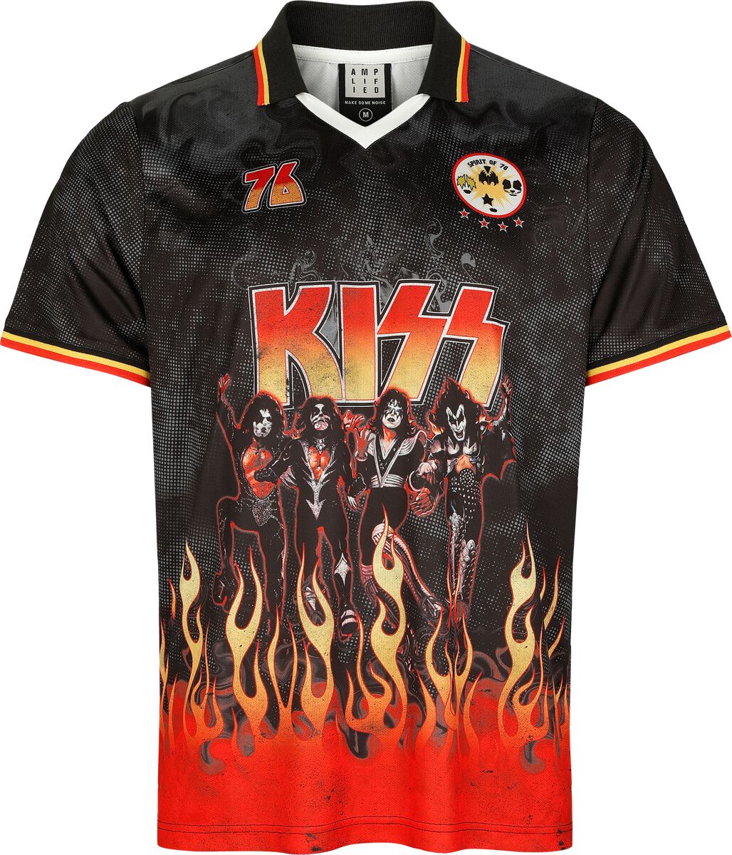 Kiss Jersey Amplified Collection Destroyer Rock FC S to 4XL for Men multicolour