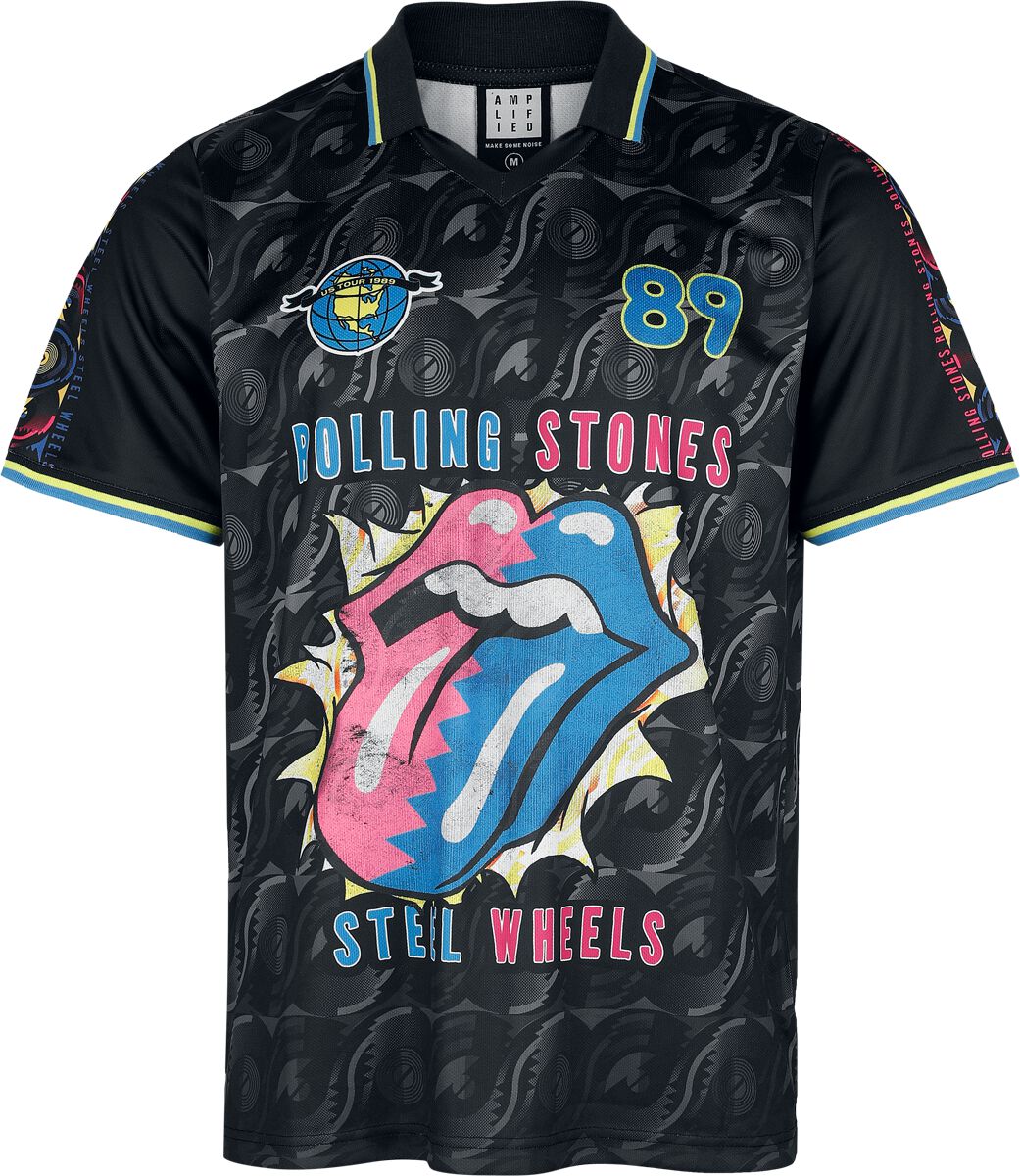 The Rolling Stones Jersey Amplified Collection Steel Wheels Rock FC S to 5XL for Men multicolour