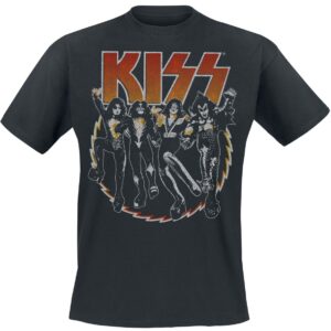 Kiss T-Shirt Vintage Saw S to 3XL for Men black
