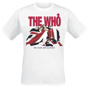 The Who T-Shirt The Kids Are Alright S to XXL for Men white