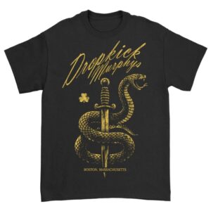 Dropkick Murphys T-Shirt Serpent & Dagger S to XL for Men black