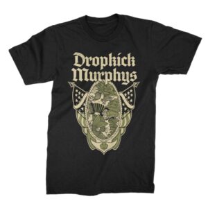 Dropkick Murphys T-Shirt Siren S to XXL for Men black