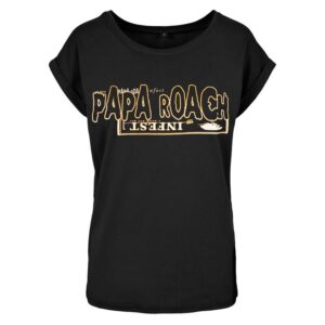 Papa Roach T-Shirt Horizontal S to XL for Women black