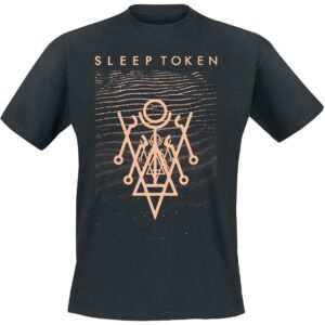 Sleep Token T-Shirt Symbol S to 4XL for Men black
