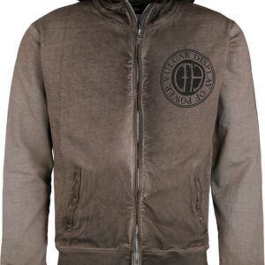 Pantera Hoodie Jacket Vulgar Display S to XXL for Men brown