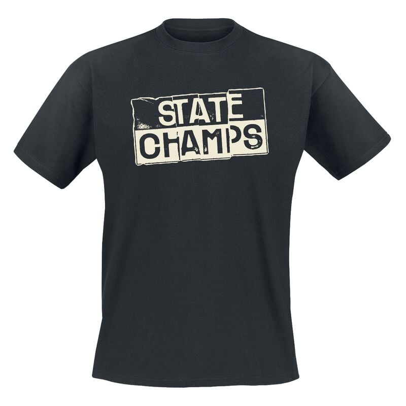 State Champs T-Shirt S to XXL for Men black