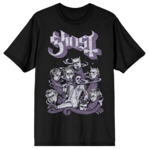 Ghost T-Shirt Tentacle Throne S to 4XL for Men black