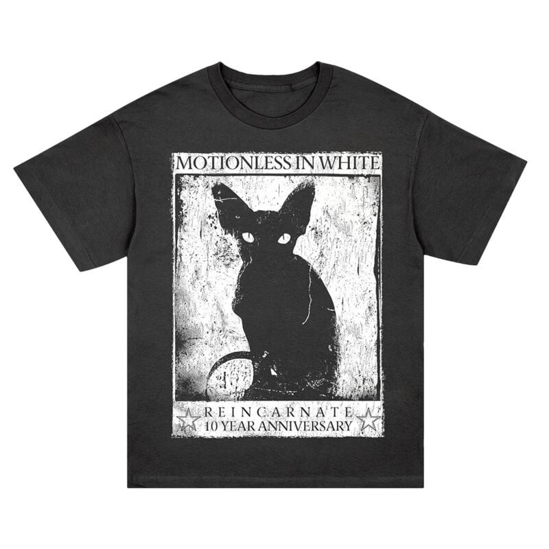 Motionless In White T-Shirt Reincarnate Sphynx S to XL for Men black
