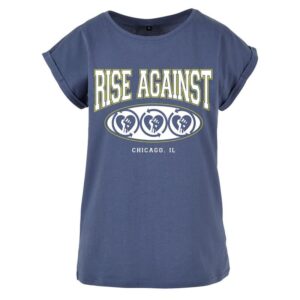 Rise Against T-Shirt HC Old School S to XL for Women blue