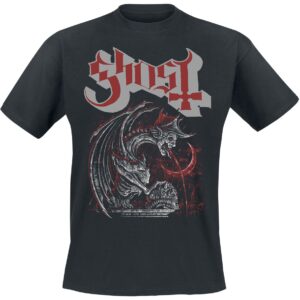 Ghost T-Shirt Gargoyle Emeritus S to 4XL for Men black