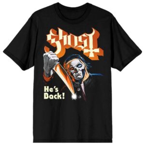 Ghost T-Shirt He's Back S to 4XL for Men black