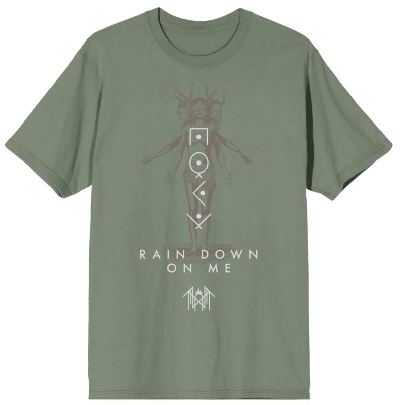 Sleep Token T-Shirt Rain S to 3XL for Men green