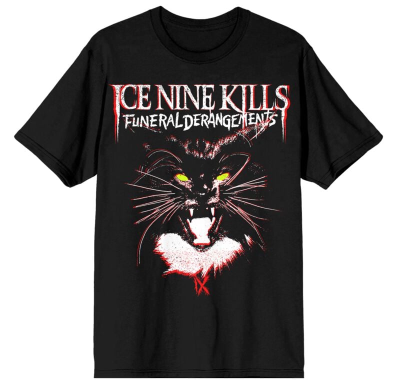 Ice Nine Kills T-Shirt FD Cat S to 4XL for Men black