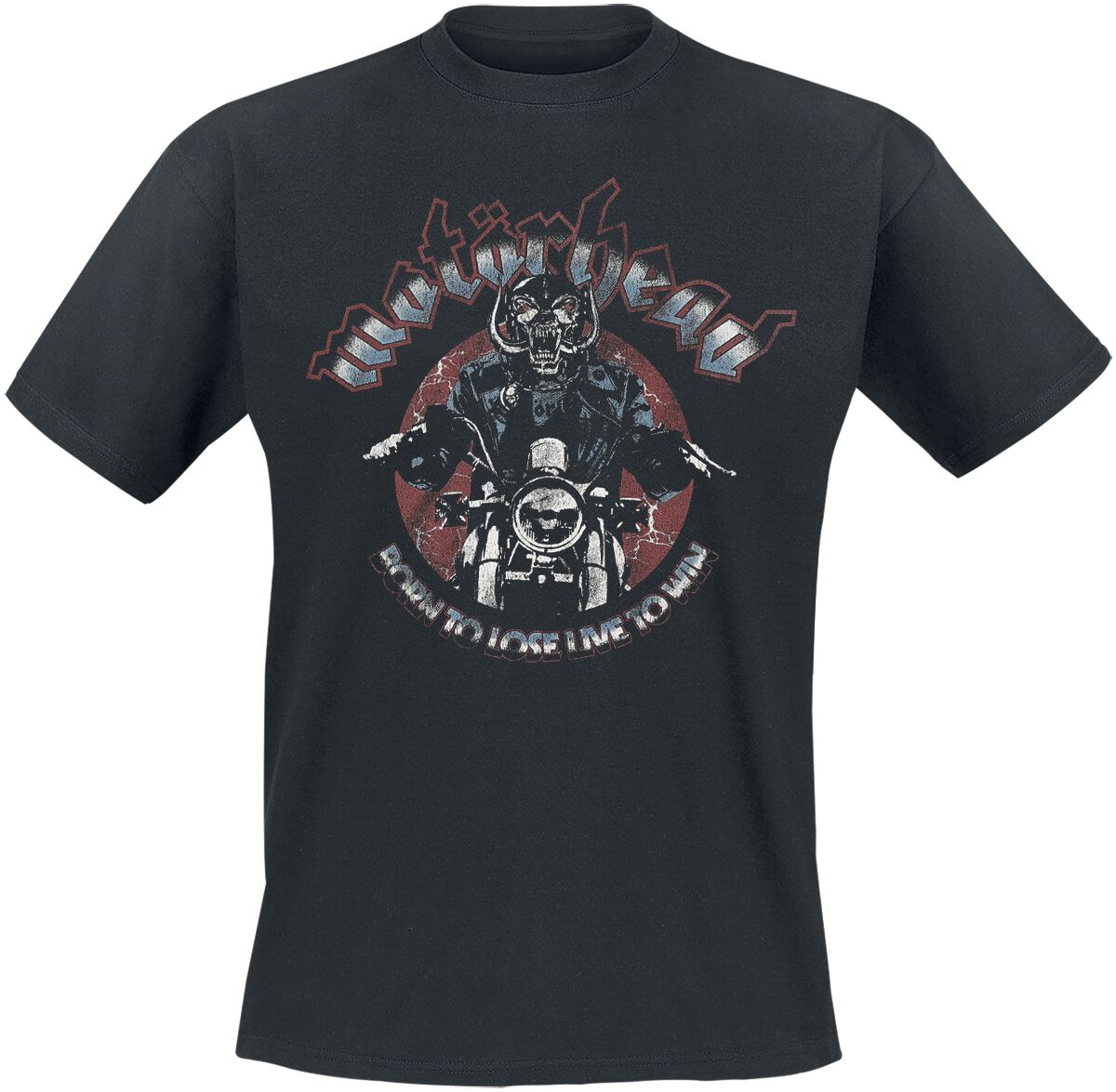 Motorhead T-Shirt Motorcycle S to 3XL for Men black