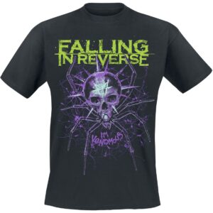 Falling In Reverse T-Shirt Spider S to 4XL for Men black