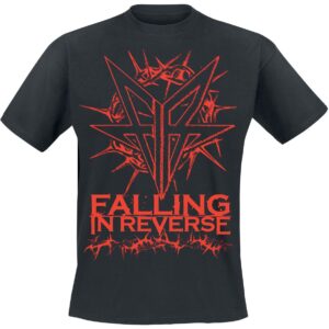 Falling In Reverse T-Shirt Thorns S to 4XL for Men black