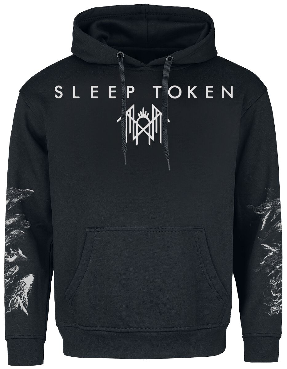 Sleep Token Hoodie Deep Sea Sleeves S to 4XL for Men black
