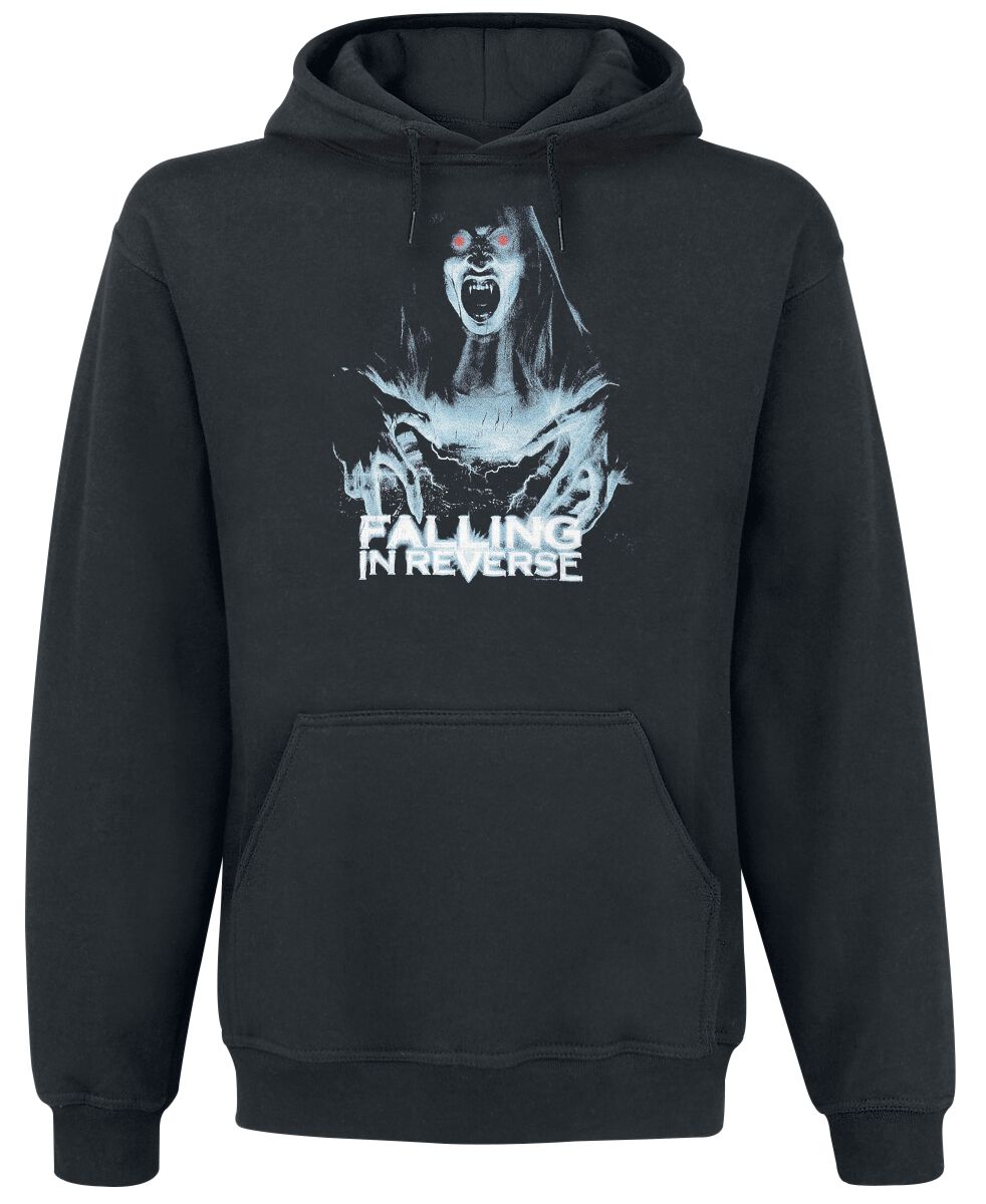 Falling In Reverse Hoodie Red Eye Vamp S to 3XL for Men black