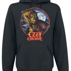 Ozzy Osbourne Hoodie Bark At The Moon S to XXL for Men black