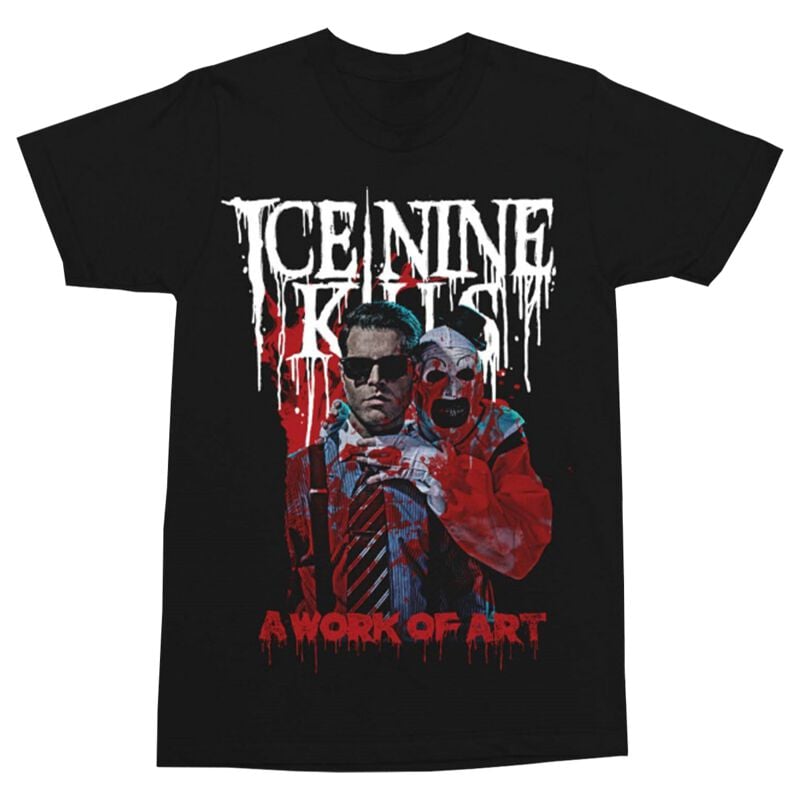 Ice Nine Kills T-Shirt A Work Of Art Spencer S to 4XL for Men black