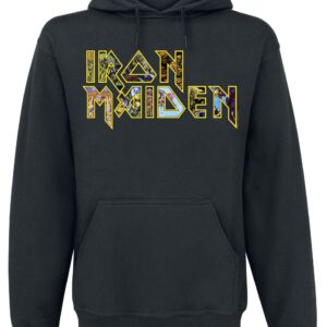 Iron Maiden Hoodie Eddies Logo S to 5XL for Men black