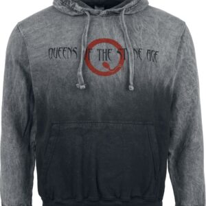 Queens Of The Stone Age Hoodie Logo S to XXL for Men grey