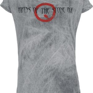 Queens Of The Stone Age T-Shirt Logo S to 4XL for Women grey