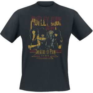 Mötley Crüe T-Shirt Theatre Bootleg L to 4XL for Men black