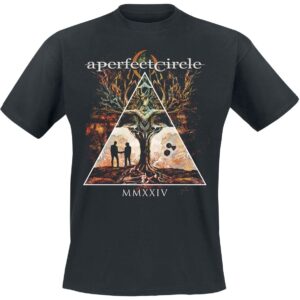 A Perfect Circle T-Shirt Yggrasil With Itin S to XXL for Men black