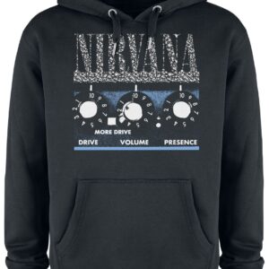 Nirvana Hoodie Amplified Collection More Drive S to 3XL for Men black