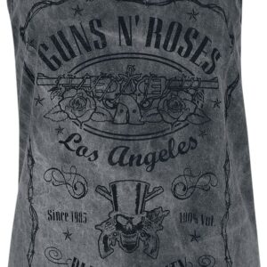 Guns N' Roses Top Paradise City S to XXL for Women grey